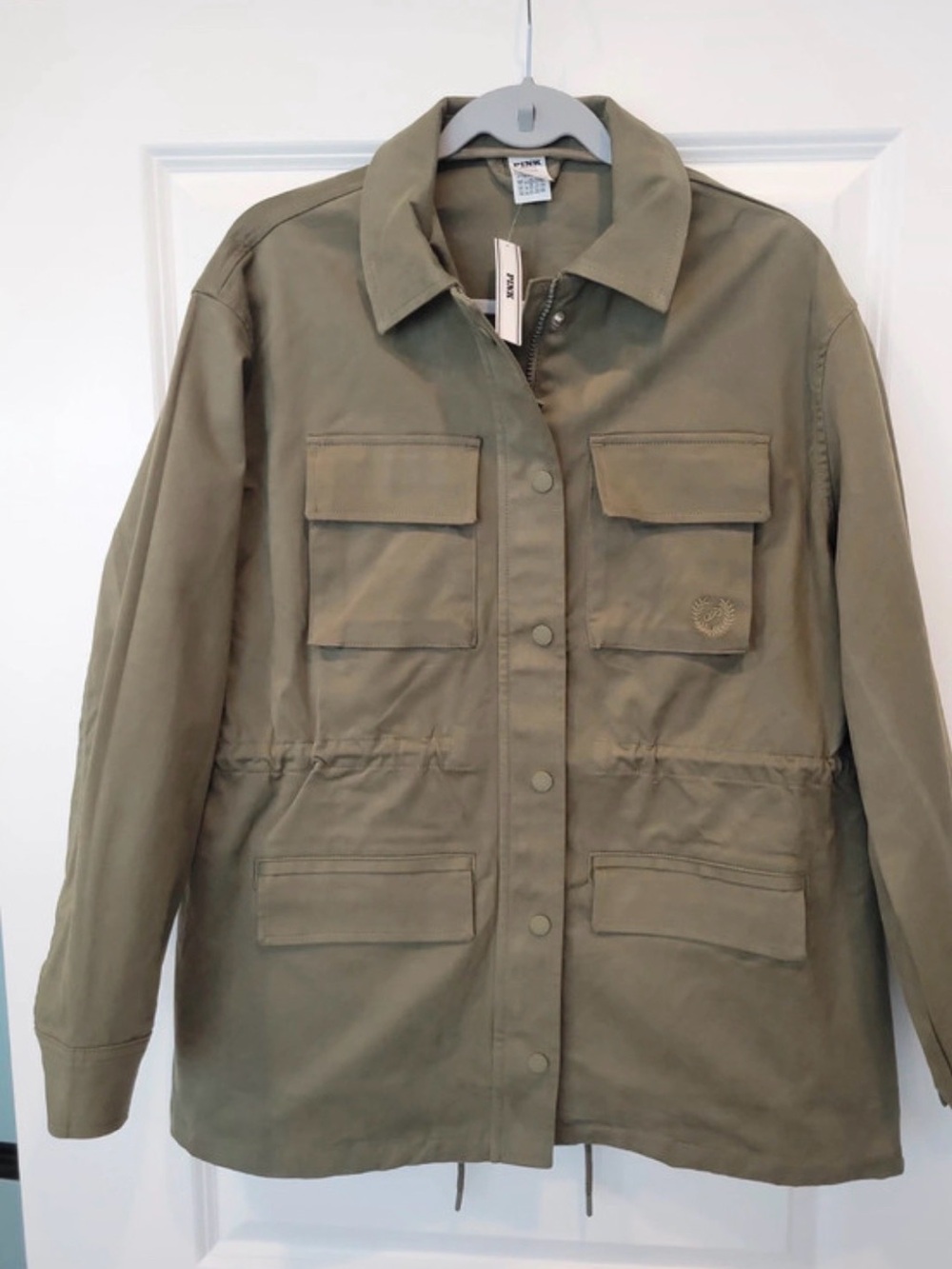 PINK Victoria's Secret Olive Utility Jacket